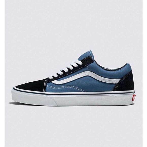 Vans Old Skool Navy Blue Suede/Canvas Shoes Men’s 6 Women’s 7.5 Unisex - Picture 1 of 9